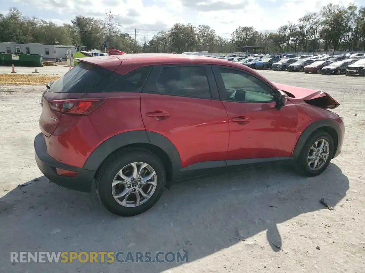 3 Photograph of a damaged car JM1DKDB77K1454546 MAZDA CX-3 2019