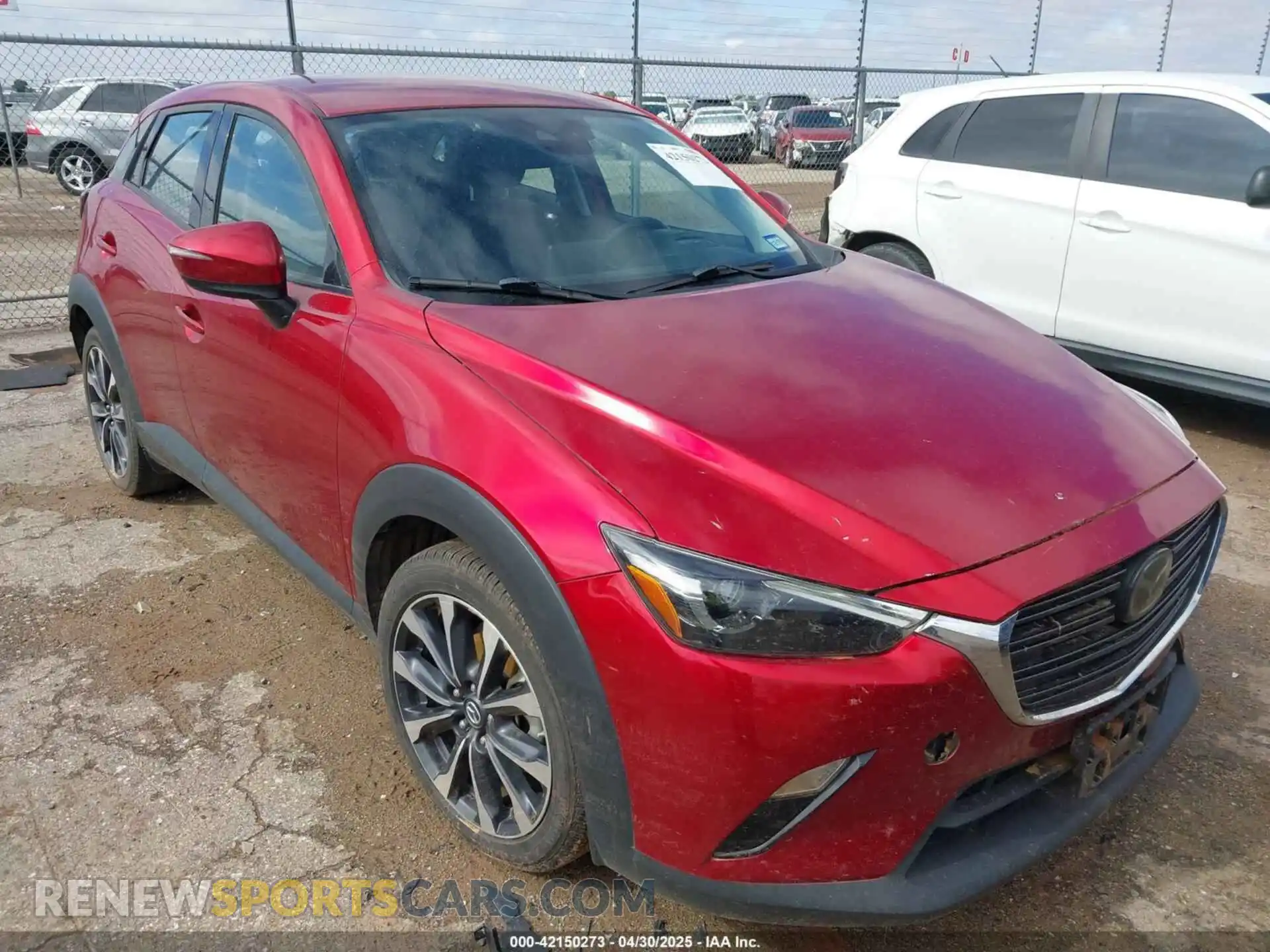 1 Photograph of a damaged car JM1DKDC70K1439014 MAZDA CX-3 2019