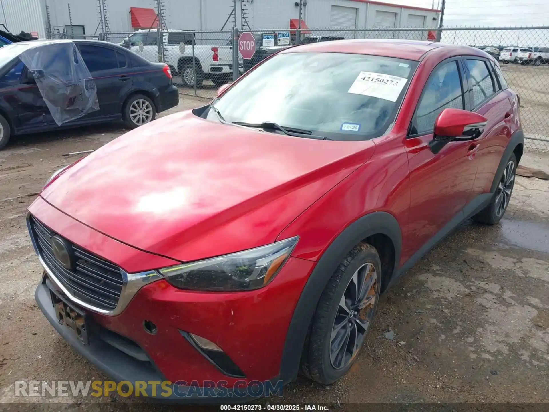 2 Photograph of a damaged car JM1DKDC70K1439014 MAZDA CX-3 2019