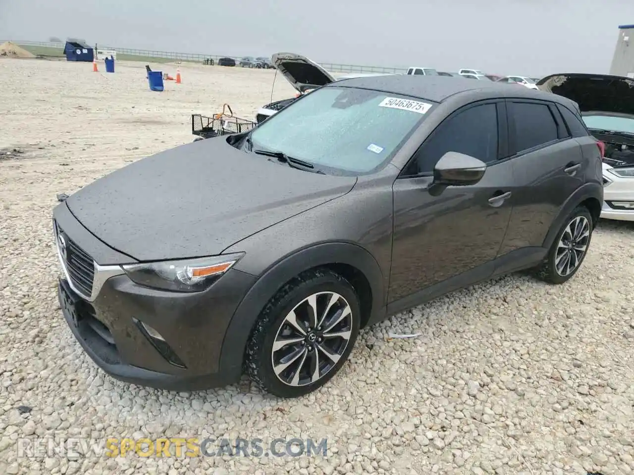 1 Photograph of a damaged car JM1DKDC71K1408158 MAZDA CX-3 2019