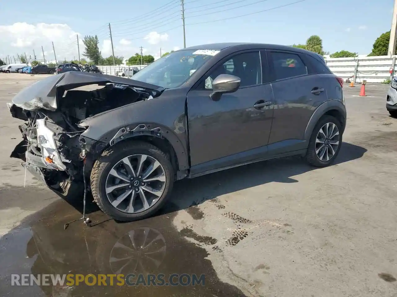 1 fotografías del automóvil dañado JM1DKDC73K1406427 MAZDA CX-3 2019