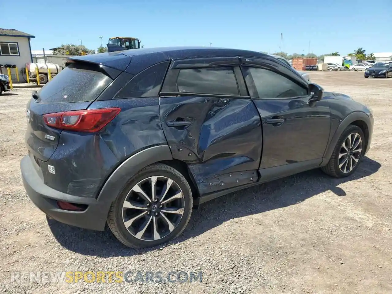 3 Photograph of a damaged car JM1DKDC77K0403035 MAZDA CX-3 2019