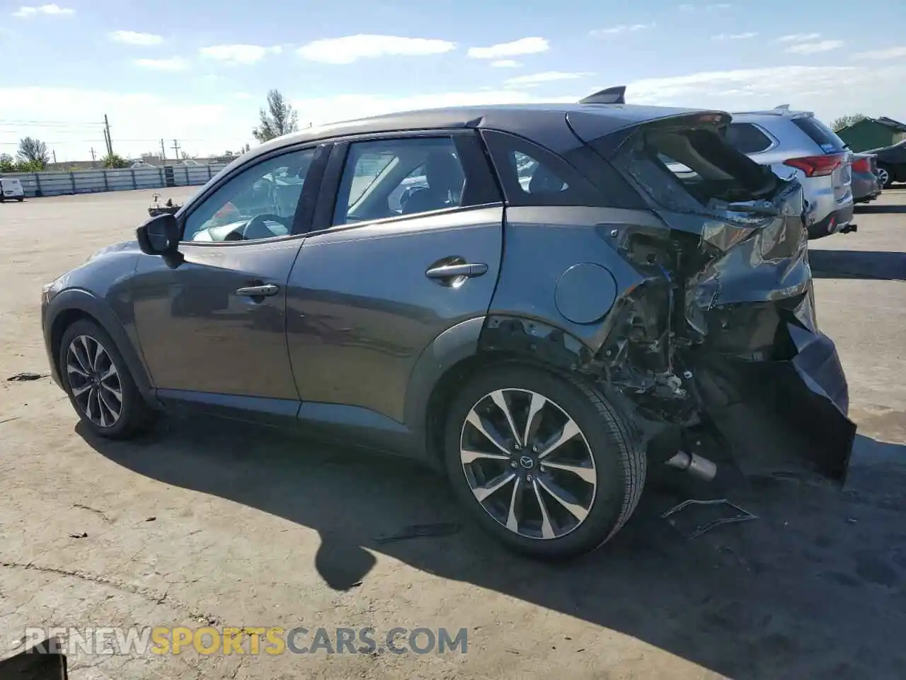 2 Photograph of a damaged car JM1DKDC77K1460216 MAZDA CX-3 2019