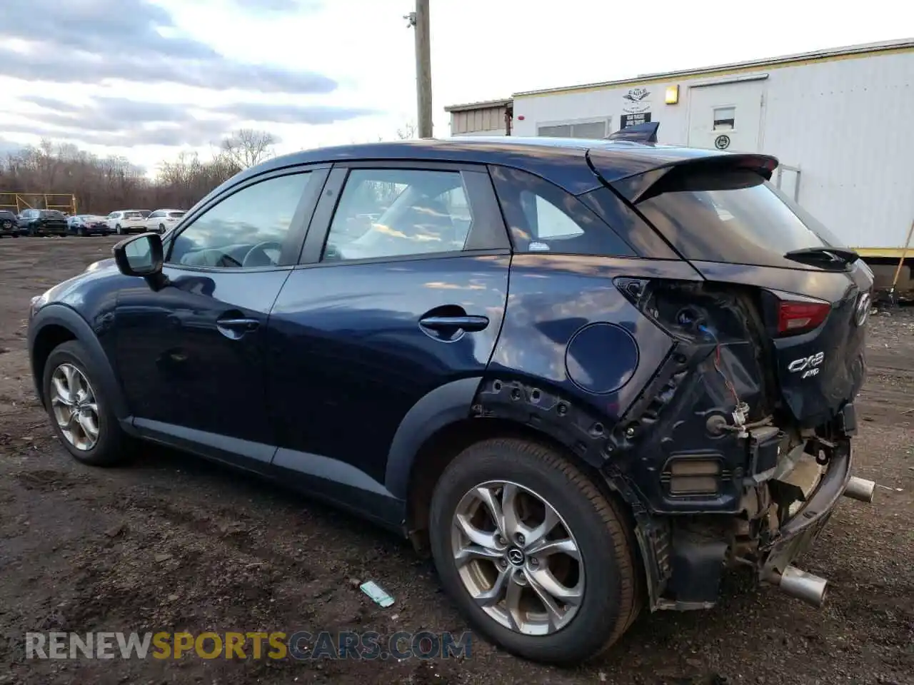 2 Photograph of a damaged car JM1DKFB71K1450746 MAZDA CX-3 2019