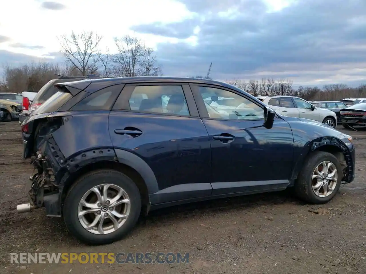 3 Photograph of a damaged car JM1DKFB71K1450746 MAZDA CX-3 2019