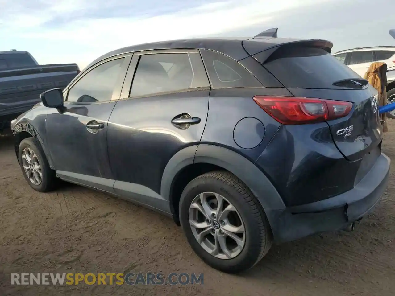 2 Photograph of a damaged car JM1DKFB71K1454599 MAZDA CX-3 2019