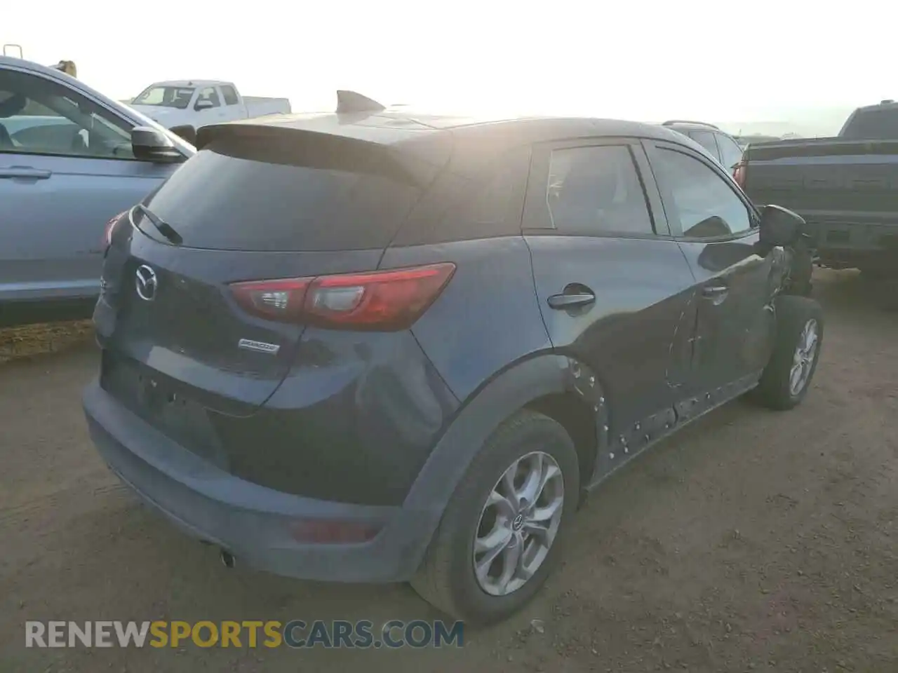 3 Photograph of a damaged car JM1DKFB71K1454599 MAZDA CX-3 2019