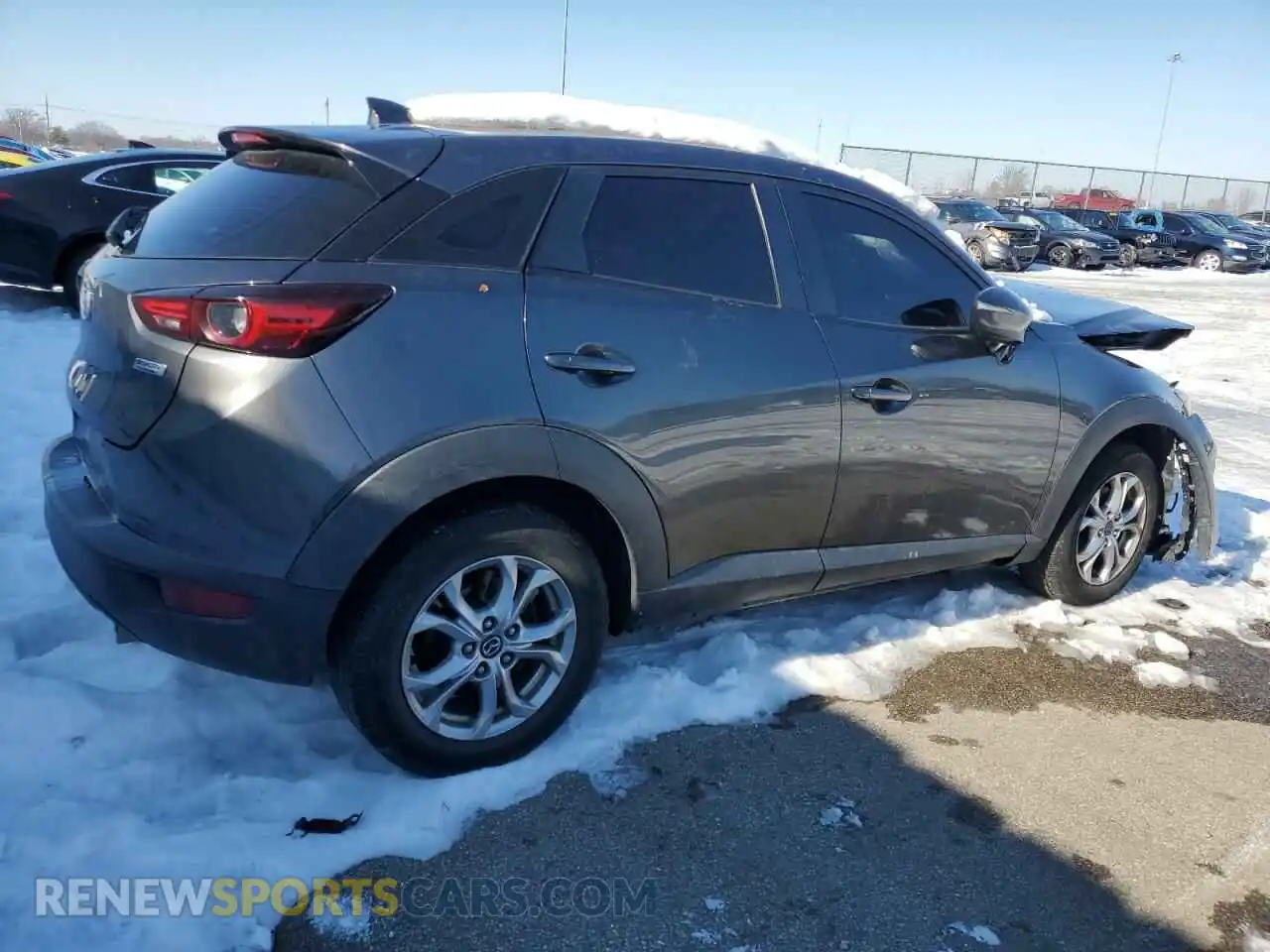 3 Photograph of a damaged car JM1DKFB73K0406480 MAZDA CX-3 2019