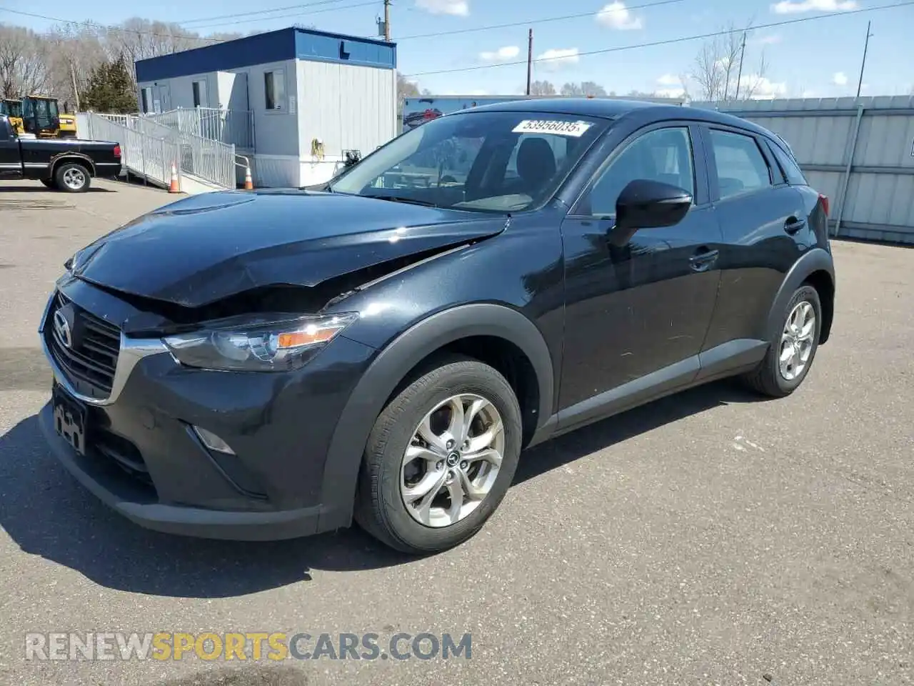 1 Photograph of a damaged car JM1DKFB73K0423375 MAZDA CX-3 2019