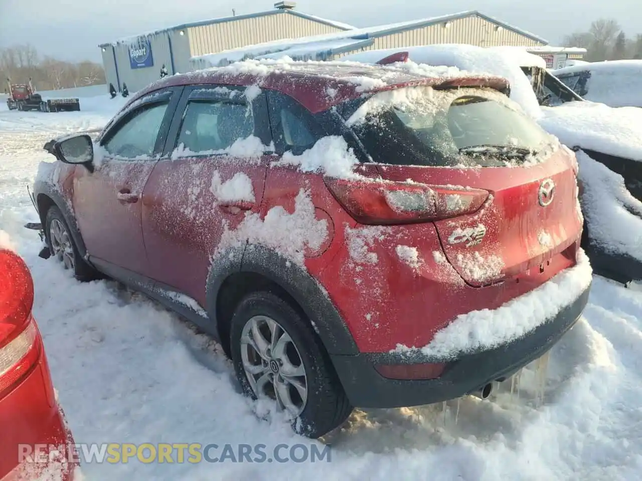 2 Photograph of a damaged car JM1DKFB75K0404536 MAZDA CX-3 2019