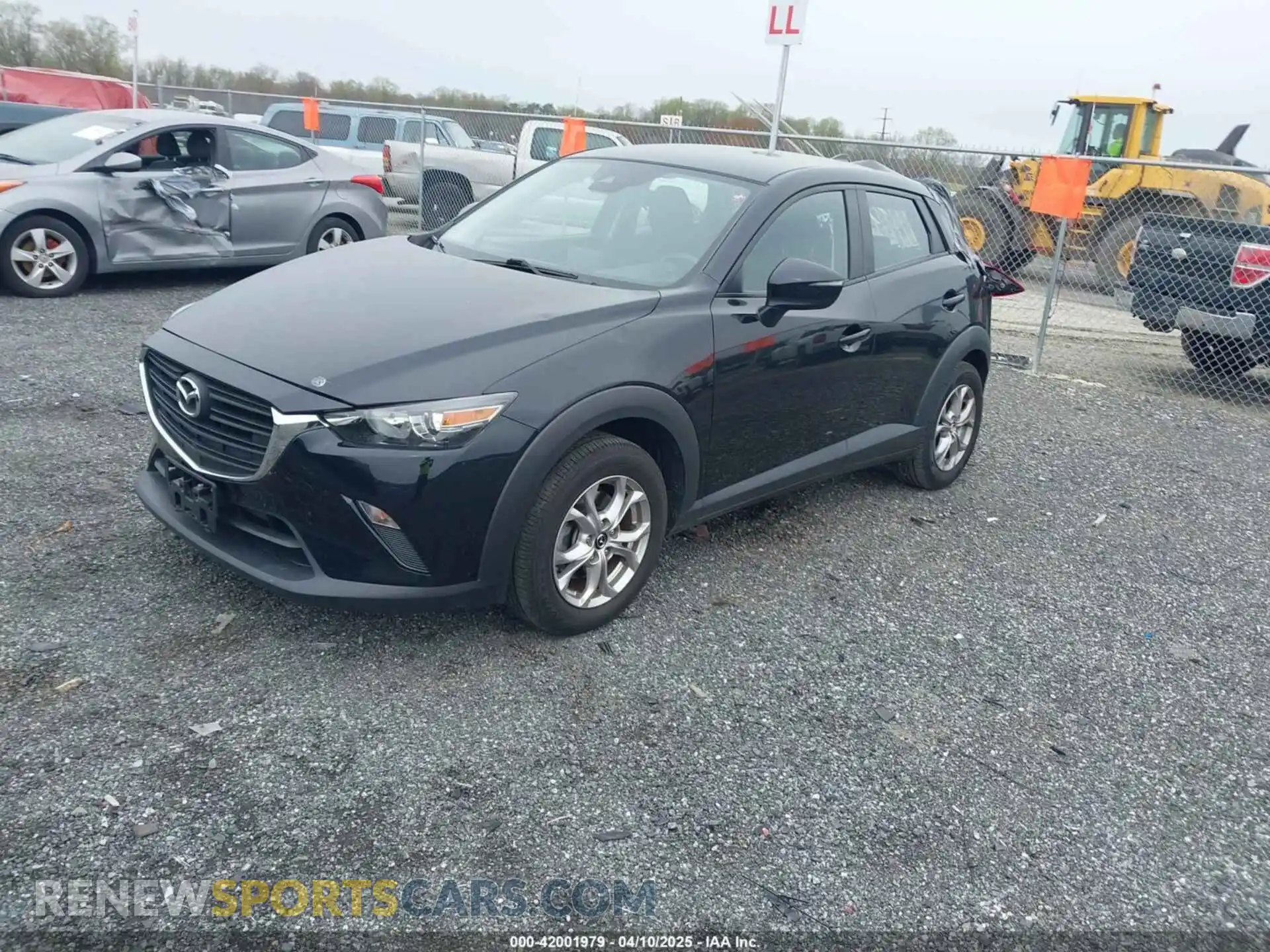2 Photograph of a damaged car JM1DKFB78K1452445 MAZDA CX-3 2019