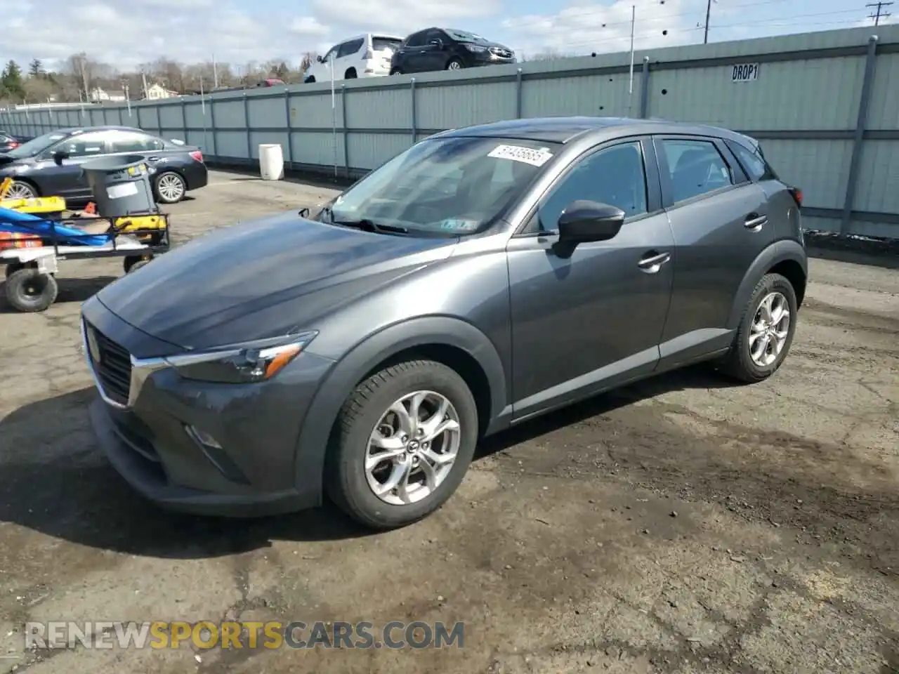1 Photograph of a damaged car JM1DKFB79K0433392 MAZDA CX-3 2019