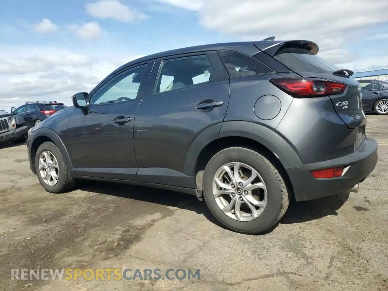 2 Photograph of a damaged car JM1DKFB79K0433392 MAZDA CX-3 2019