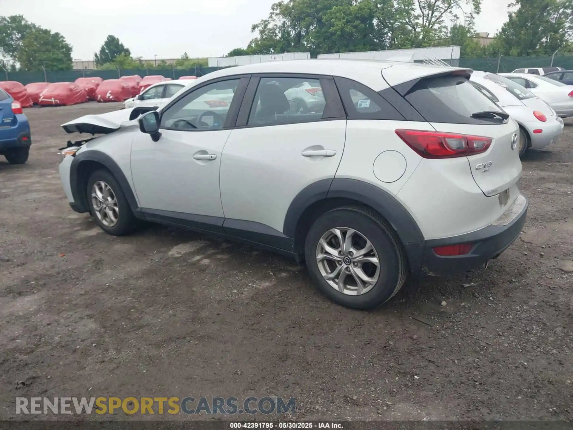 3 Photograph of a damaged car JM1DKFB79K0443792 MAZDA CX-3 2019