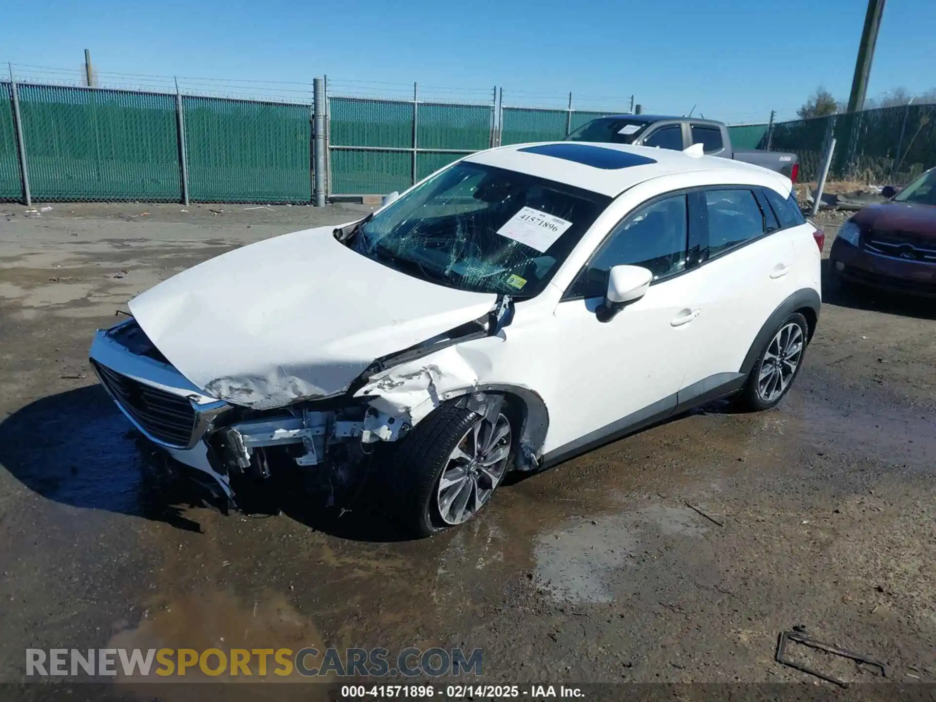 2 Photograph of a damaged car JM1DKFC70K0428242 MAZDA CX-3 2019