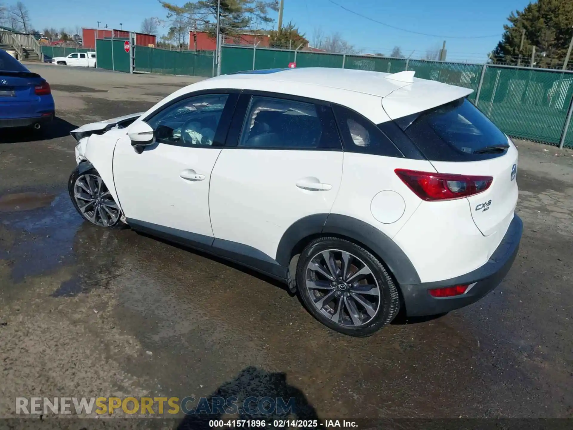 3 Photograph of a damaged car JM1DKFC70K0428242 MAZDA CX-3 2019