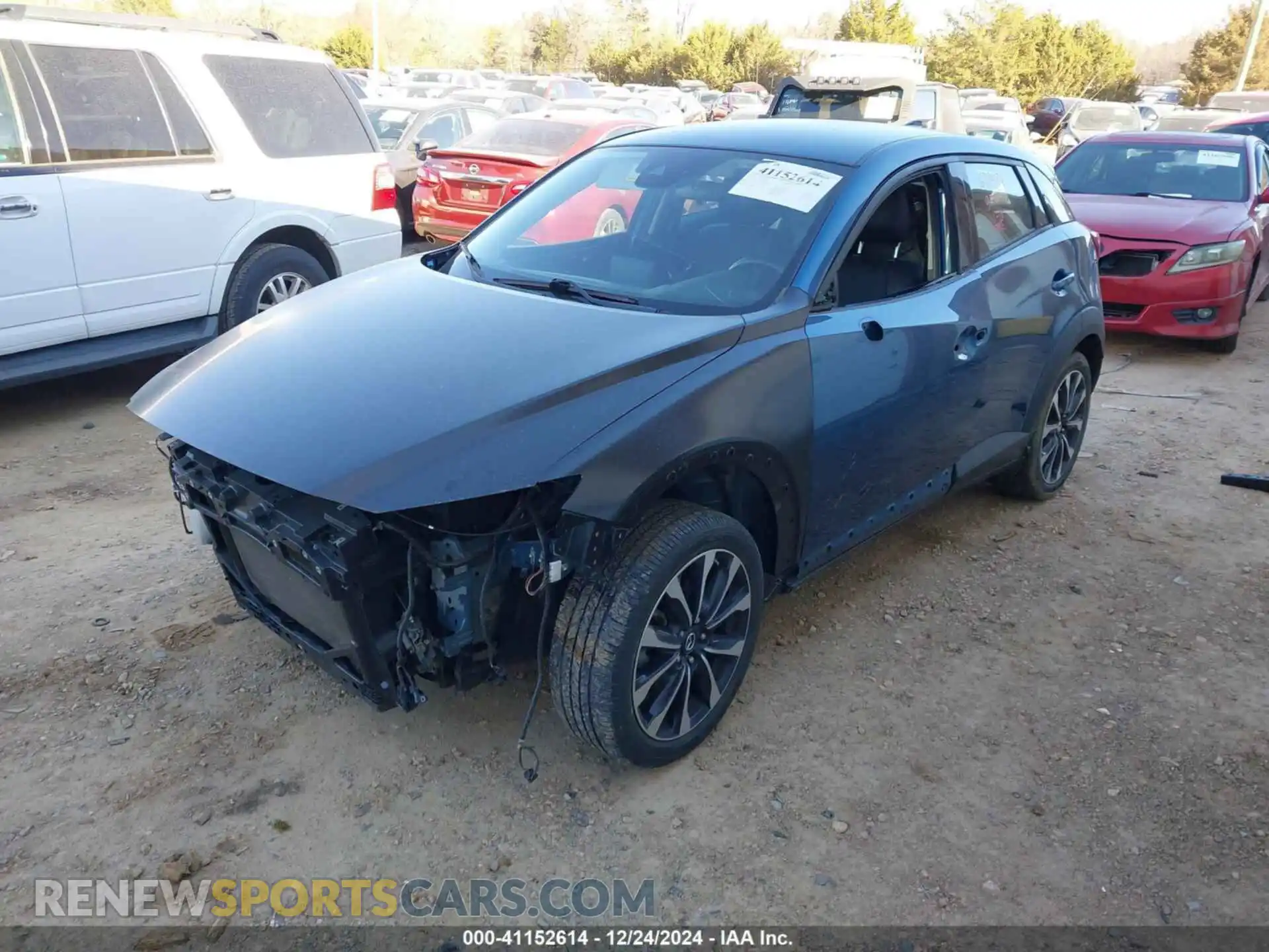 2 Photograph of a damaged car JM1DKFC71K0427777 MAZDA CX-3 2019