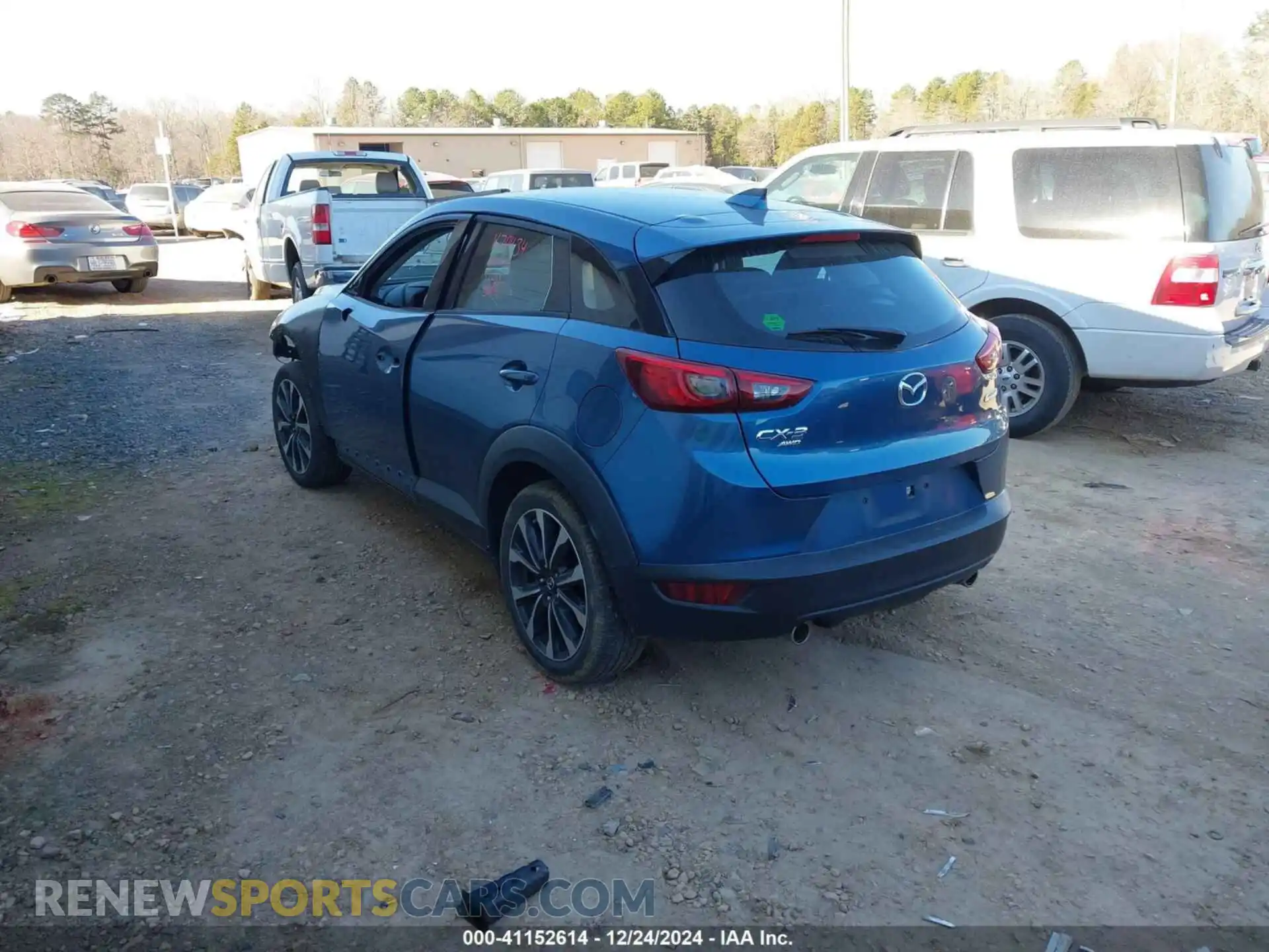 3 Photograph of a damaged car JM1DKFC71K0427777 MAZDA CX-3 2019