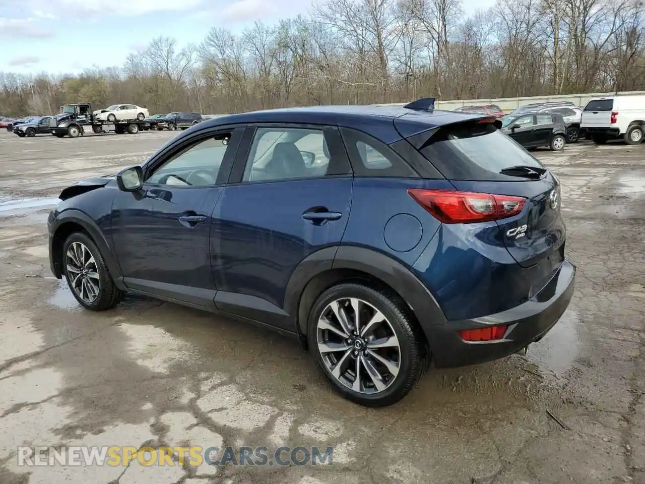 2 Photograph of a damaged car JM1DKFC72K0446306 MAZDA CX-3 2019