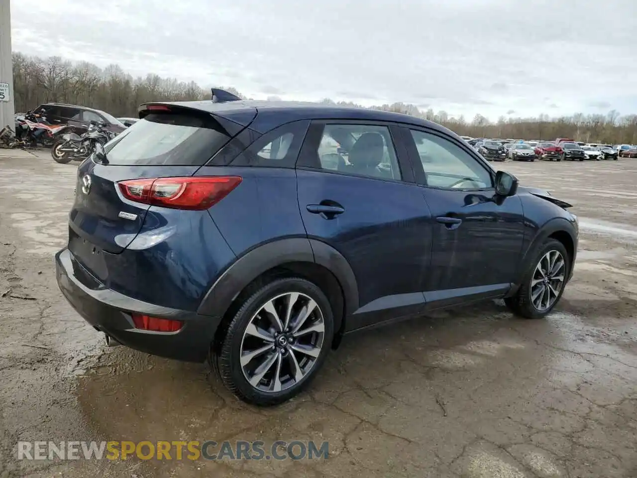 3 Photograph of a damaged car JM1DKFC72K0446306 MAZDA CX-3 2019
