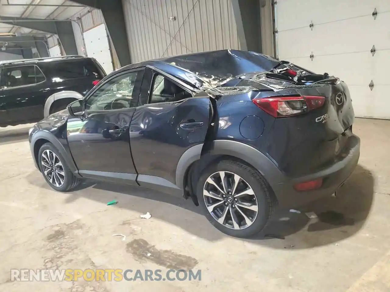 2 Photograph of a damaged car JM1DKFC72K1409055 MAZDA CX-3 2019