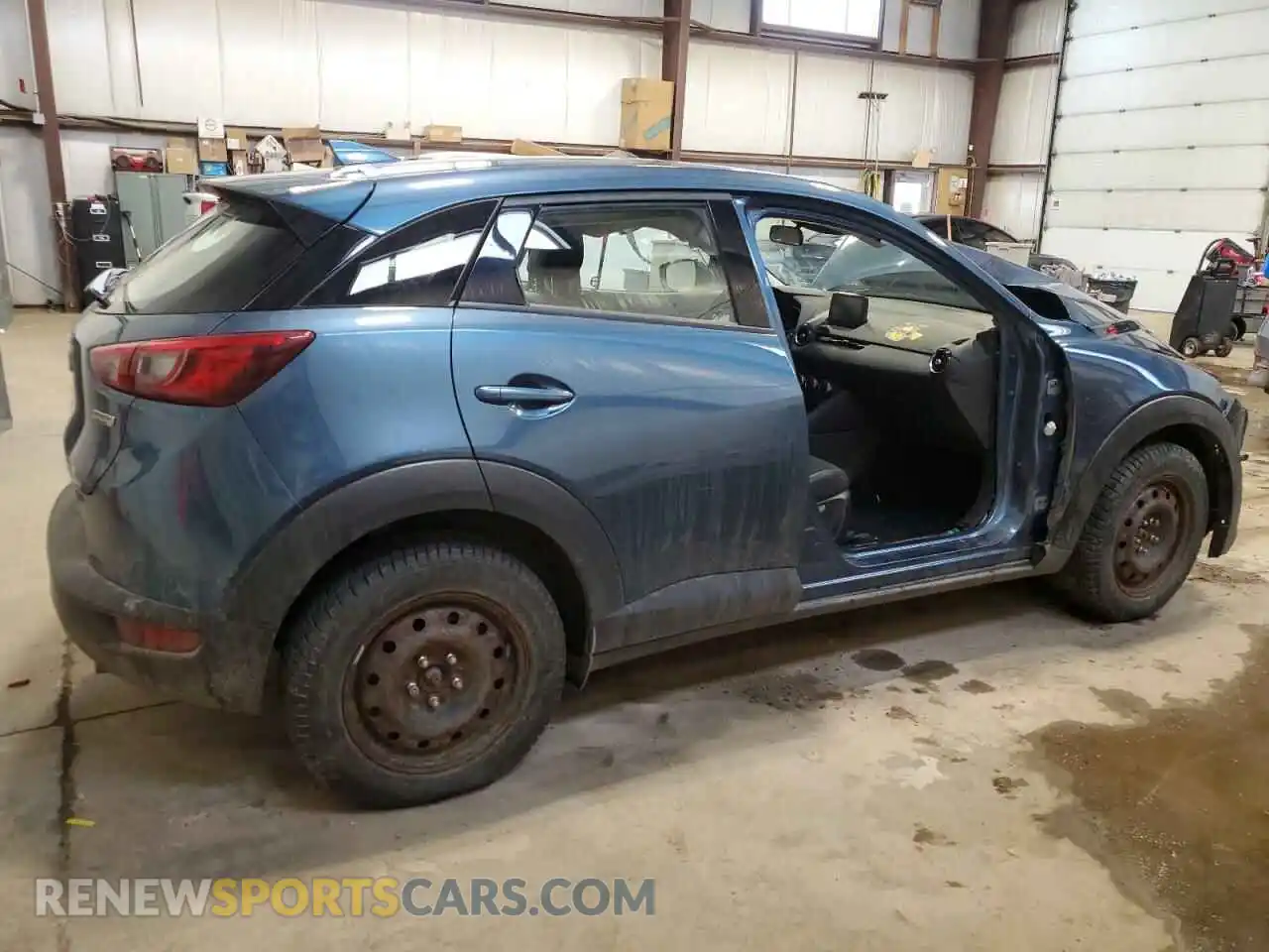 3 Photograph of a damaged car JM1DKFC73K1419982 MAZDA CX-3 2019