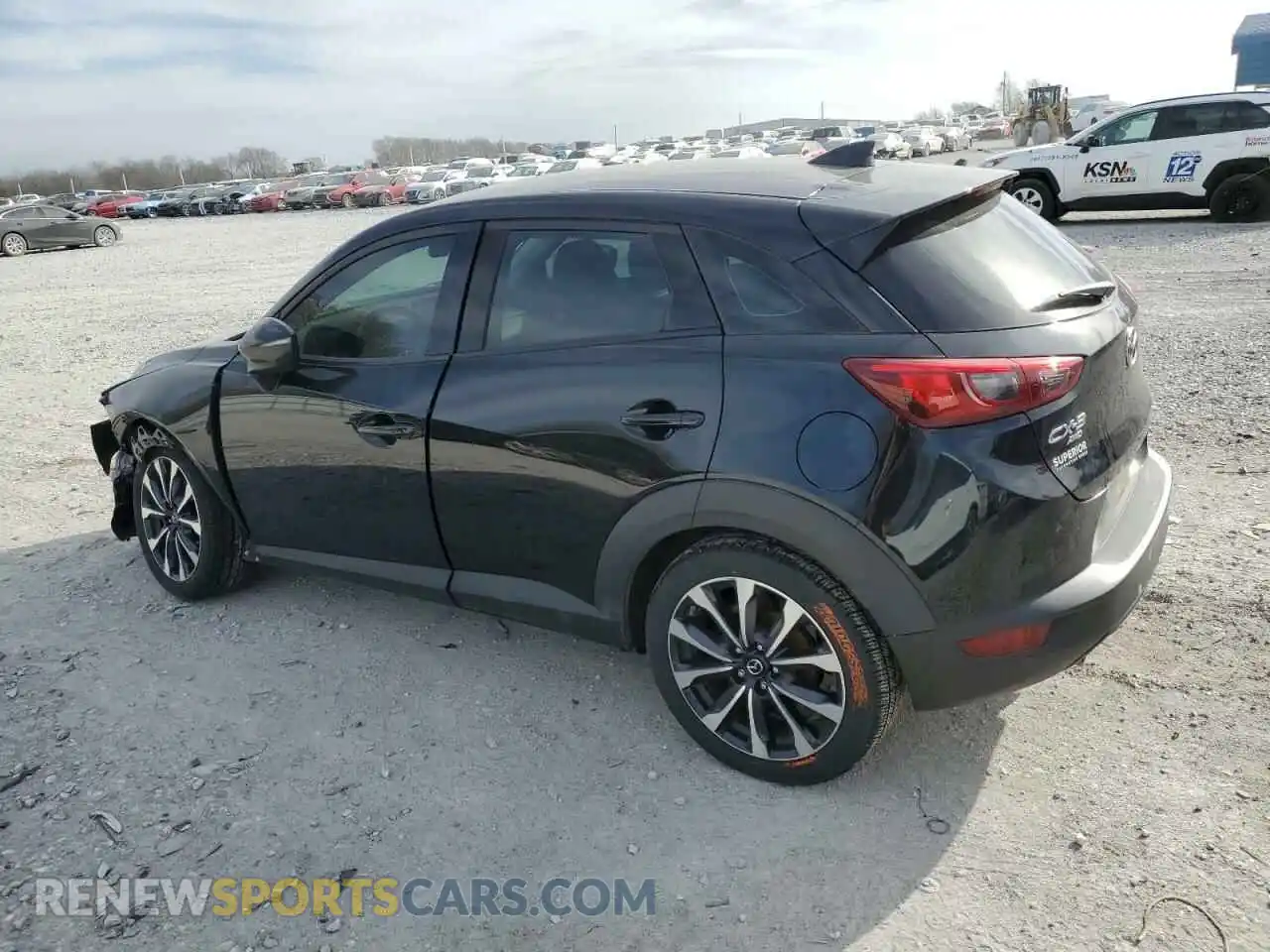 2 Photograph of a damaged car JM1DKFC74K1453221 MAZDA CX-3 2019