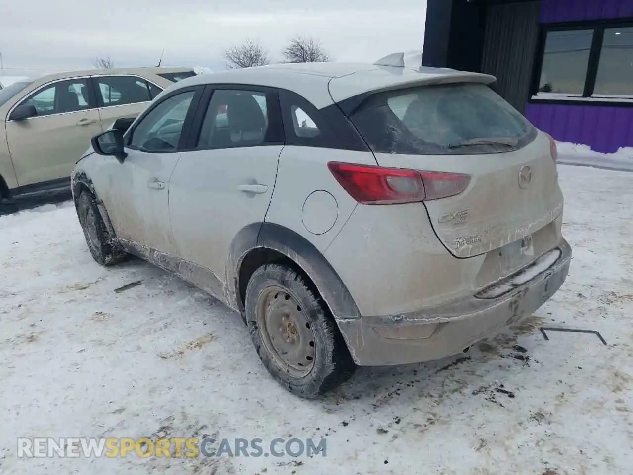 2 Photograph of a damaged car JM1DKFC74K1455843 MAZDA CX-3 2019