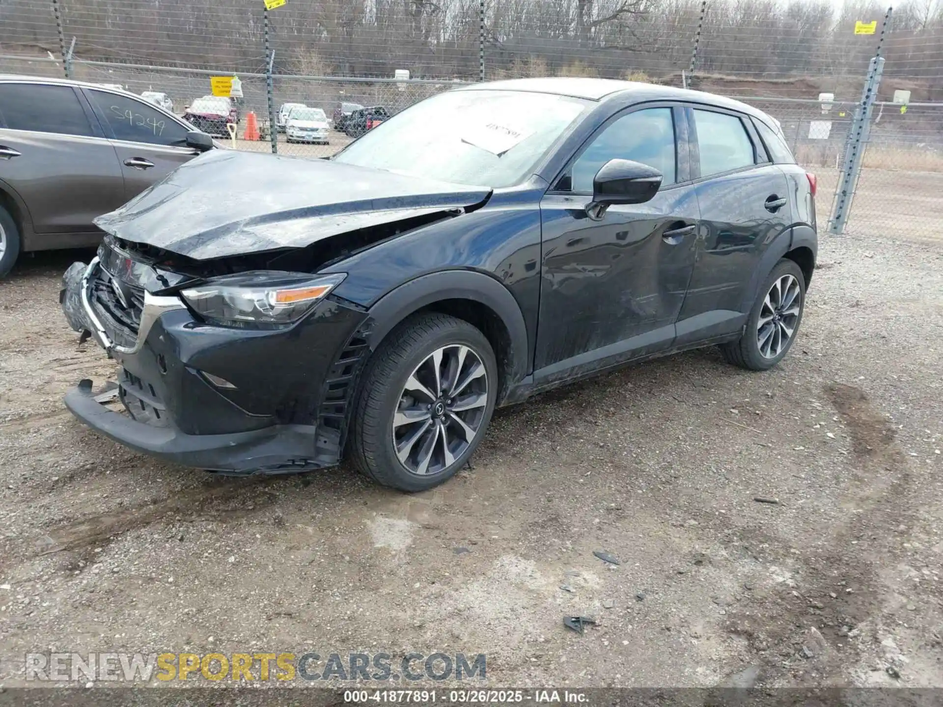 2 Photograph of a damaged car JM1DKFC79K0441751 MAZDA CX-3 2019