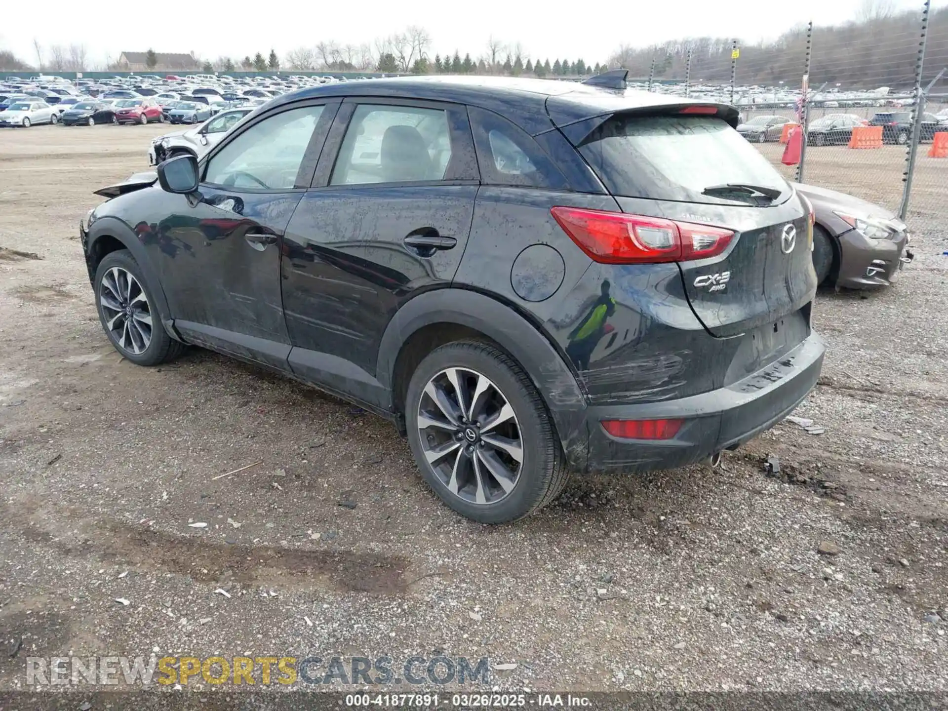 3 Photograph of a damaged car JM1DKFC79K0441751 MAZDA CX-3 2019