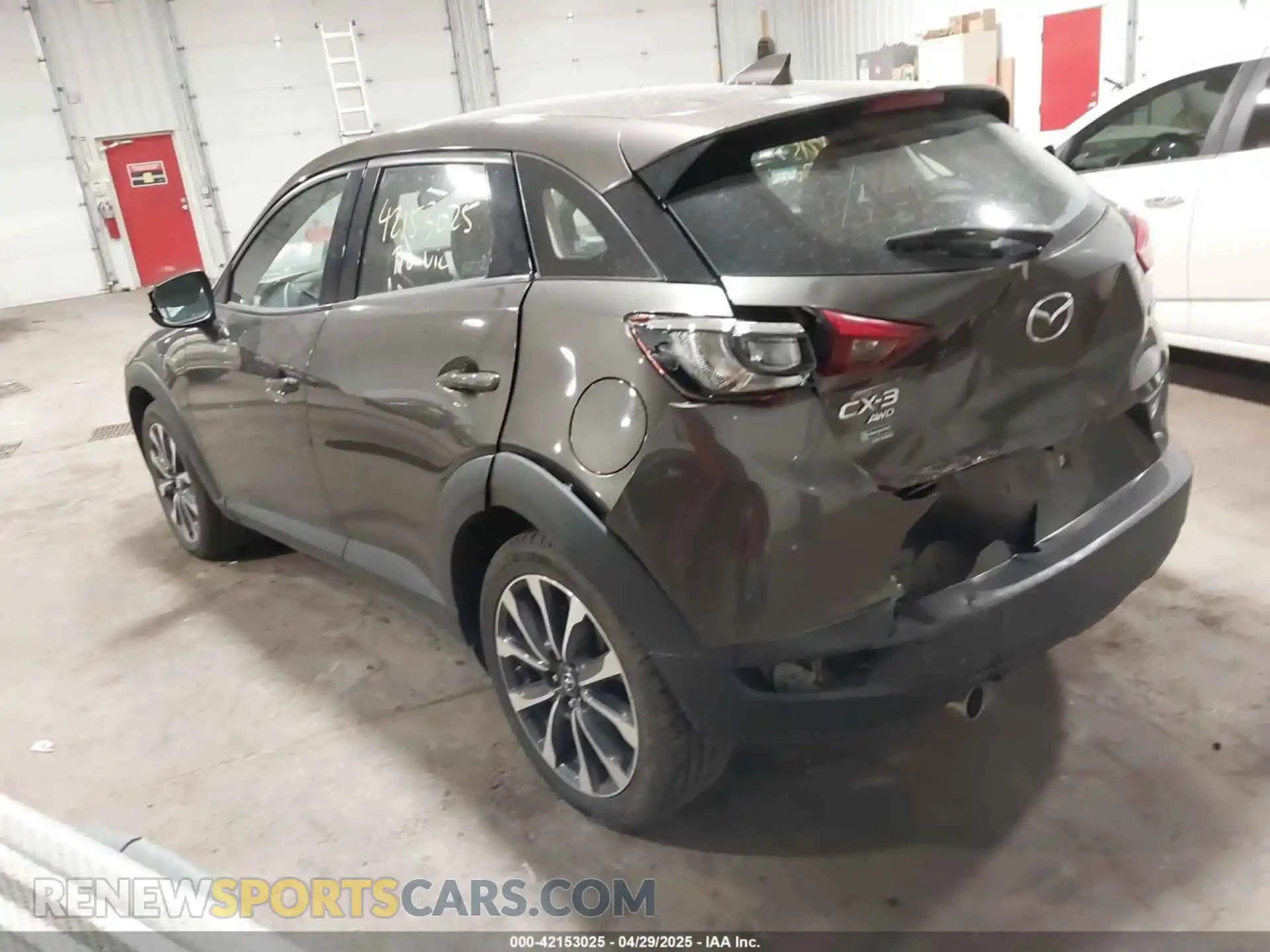 3 Photograph of a damaged car JM1DKFC79K0442432 MAZDA CX-3 2019