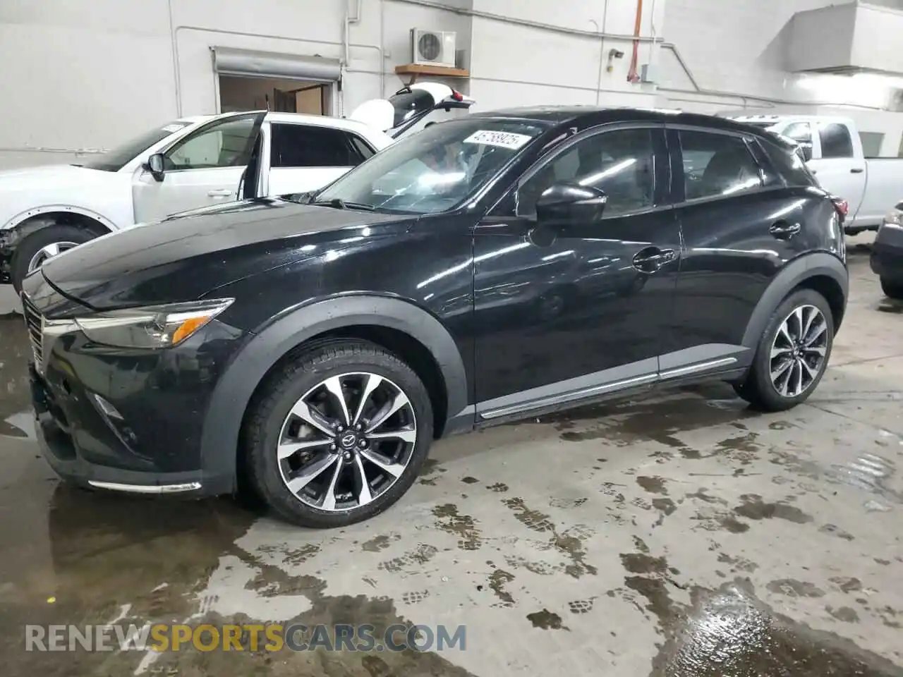 1 Photograph of a damaged car JM1DKFD72K0409934 MAZDA CX-3 2019
