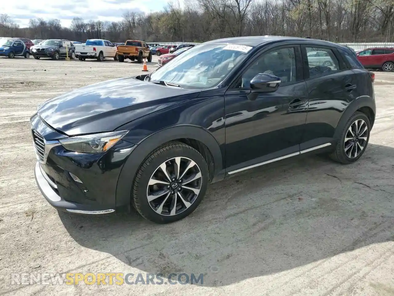 1 Photograph of a damaged car JM1DKFD76K0426459 MAZDA CX-3 2019