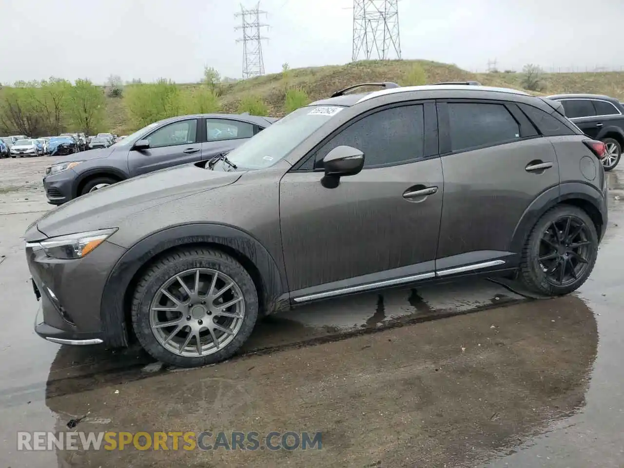 1 Photograph of a damaged car JM1DKFD77K0401716 MAZDA CX-3 2019