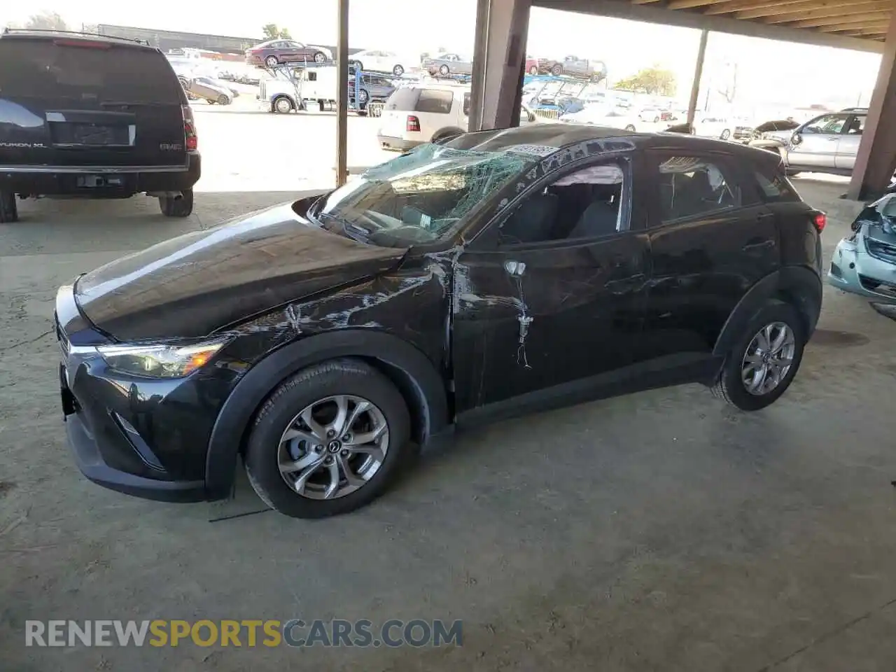 1 Photograph of a damaged car JM1DKDB70L1465759 MAZDA CX-3 2020