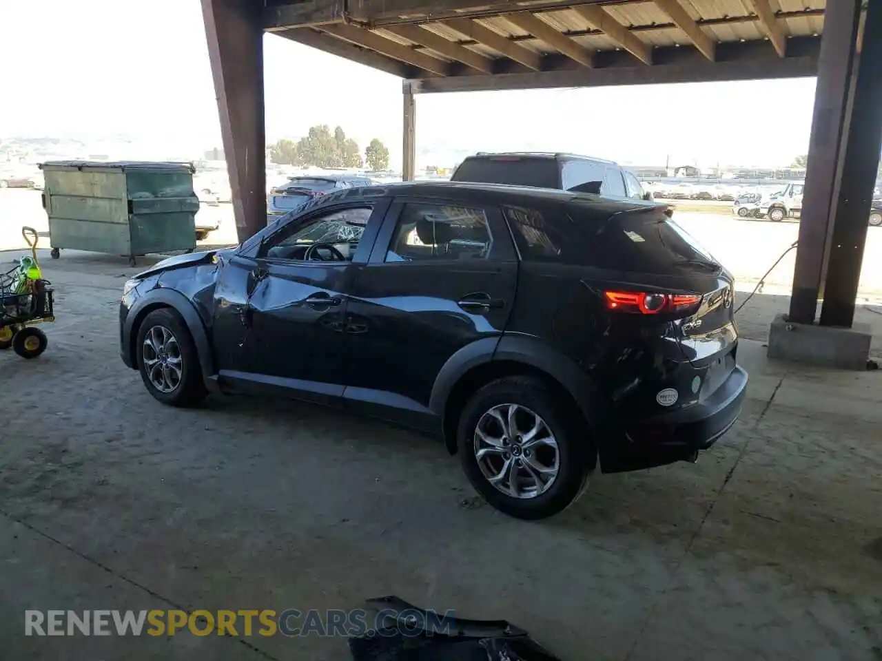 2 Photograph of a damaged car JM1DKDB70L1465759 MAZDA CX-3 2020