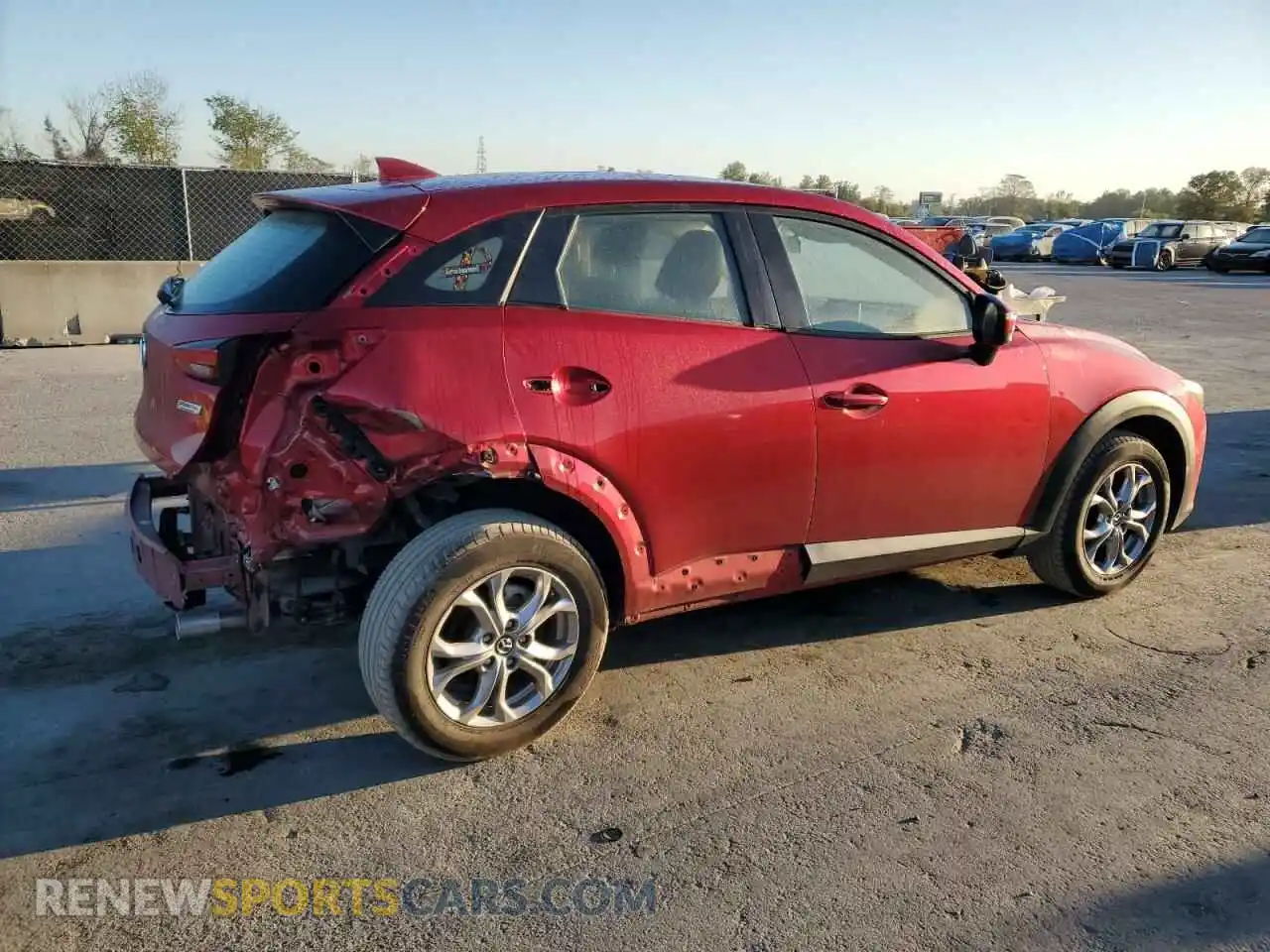 3 Photograph of a damaged car JM1DKDB72L1473331 MAZDA CX-3 2020