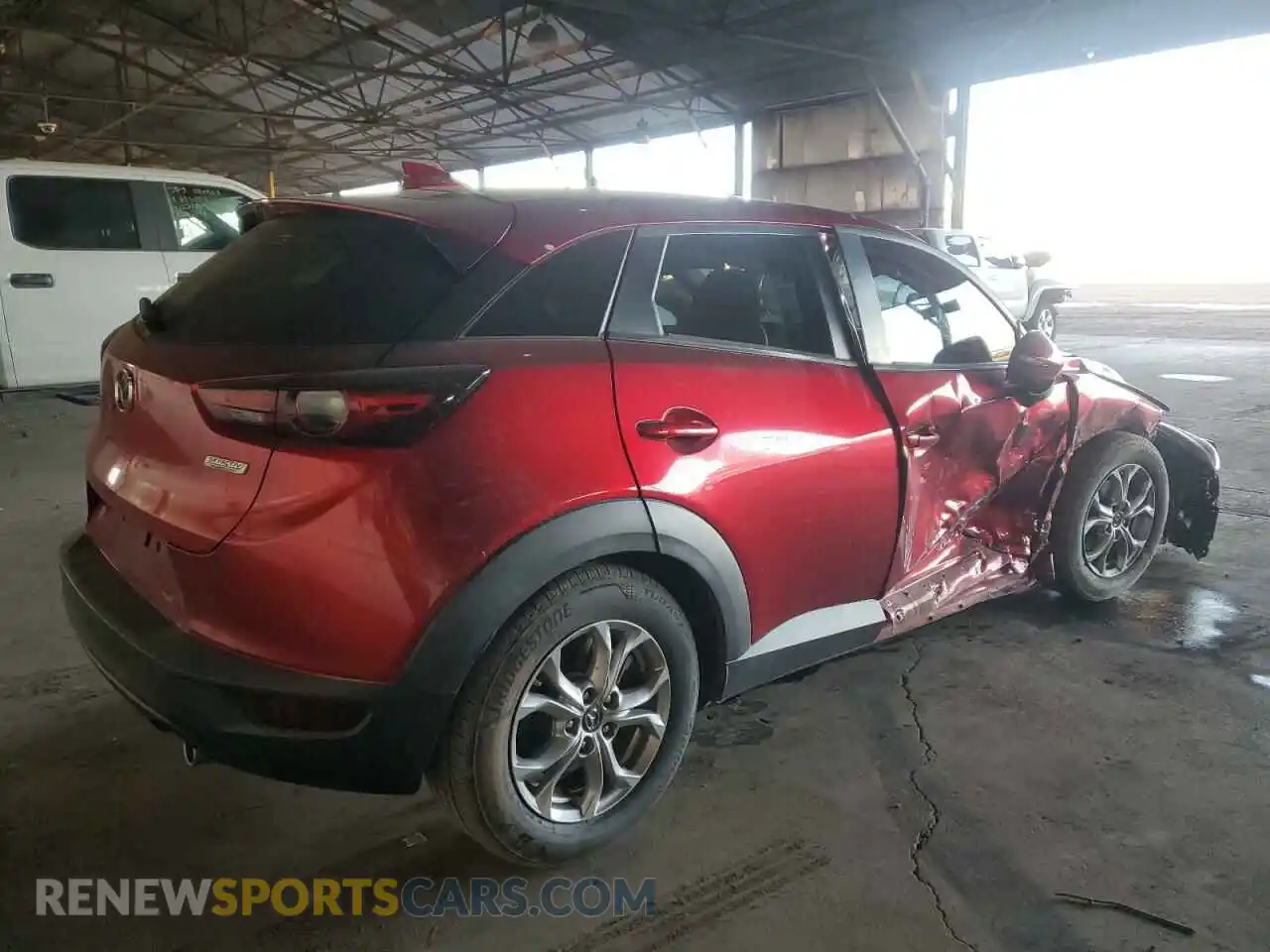 3 Photograph of a damaged car JM1DKDB73L1468137 MAZDA CX-3 2020