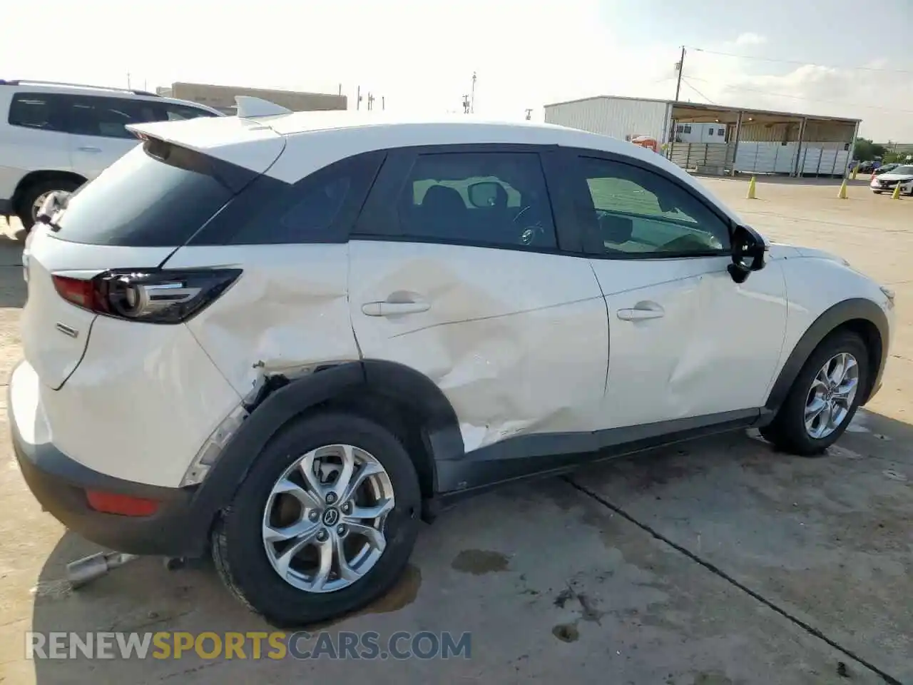 3 Photograph of a damaged car JM1DKDB76L1473803 MAZDA CX-3 2020
