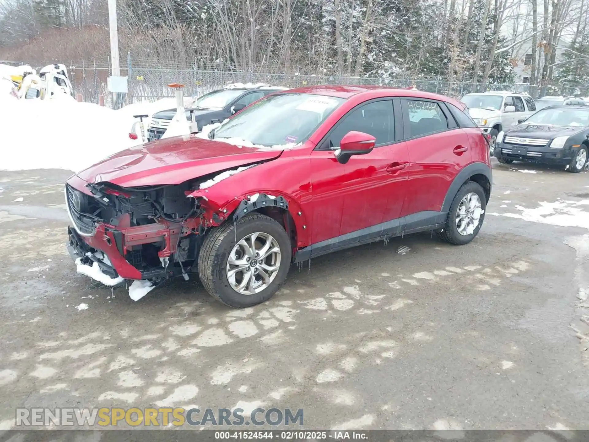 2 Photograph of a damaged car JM1DKFB74L1464755 MAZDA CX-3 2020