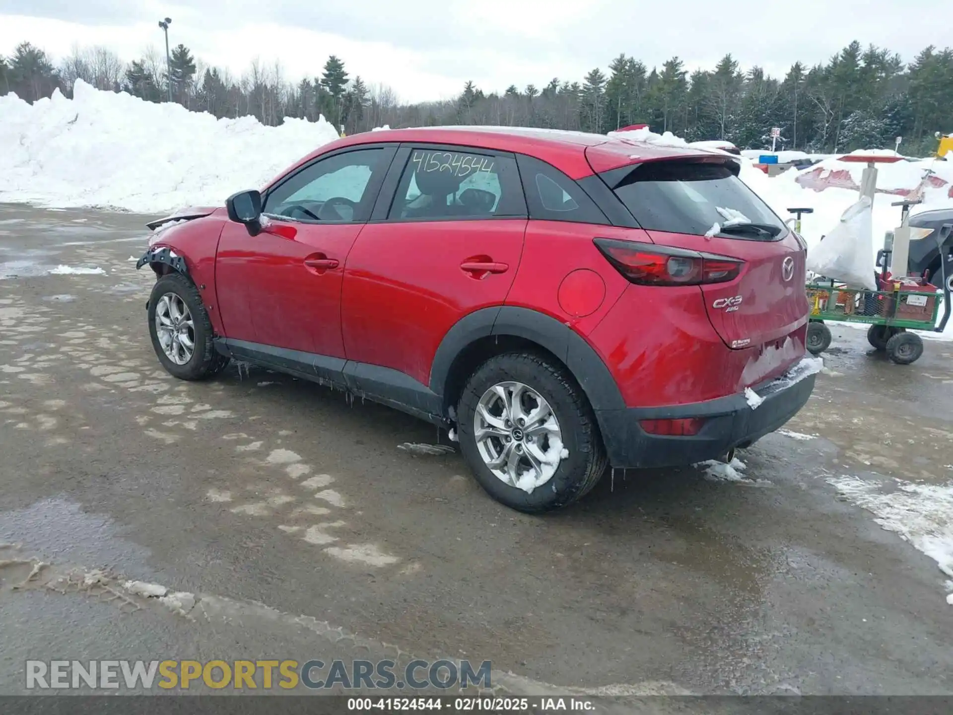 3 Photograph of a damaged car JM1DKFB74L1464755 MAZDA CX-3 2020