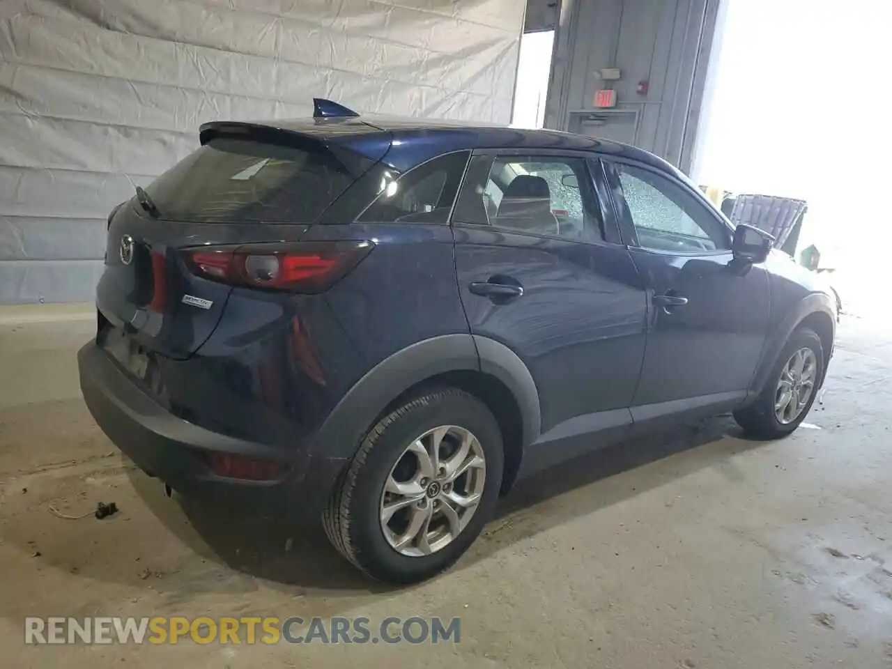 3 Photograph of a damaged car JM1DKFB77L1469156 MAZDA CX-3 2020