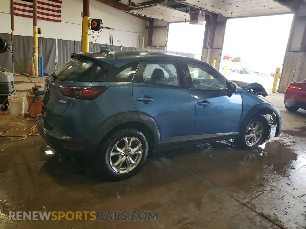 3 Photograph of a damaged car JM1DKFB77L1469383 MAZDA CX-3 2020