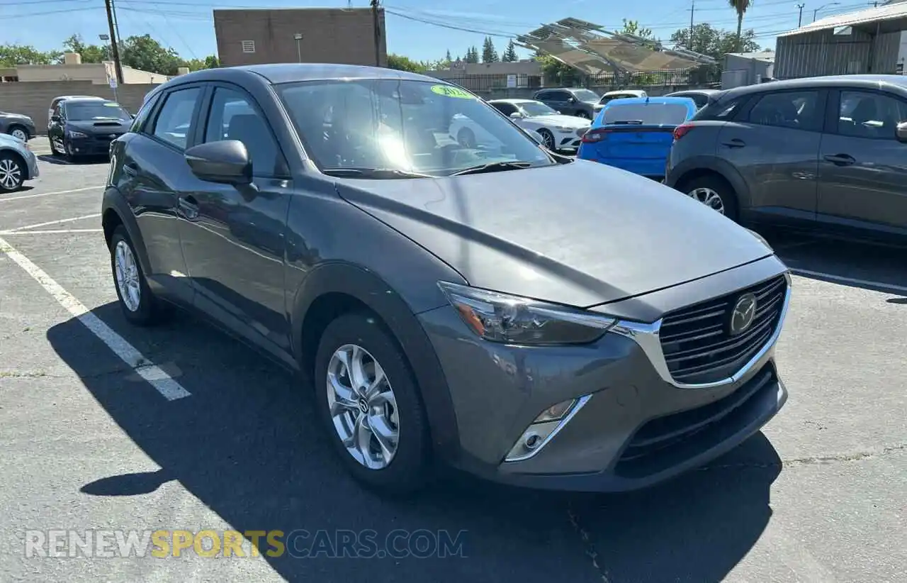 1 Photograph of a damaged car JM1DKDB72M1505132 MAZDA CX-3 2021