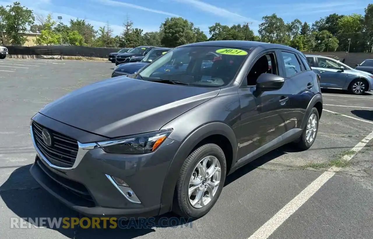 2 Photograph of a damaged car JM1DKDB72M1505132 MAZDA CX-3 2021