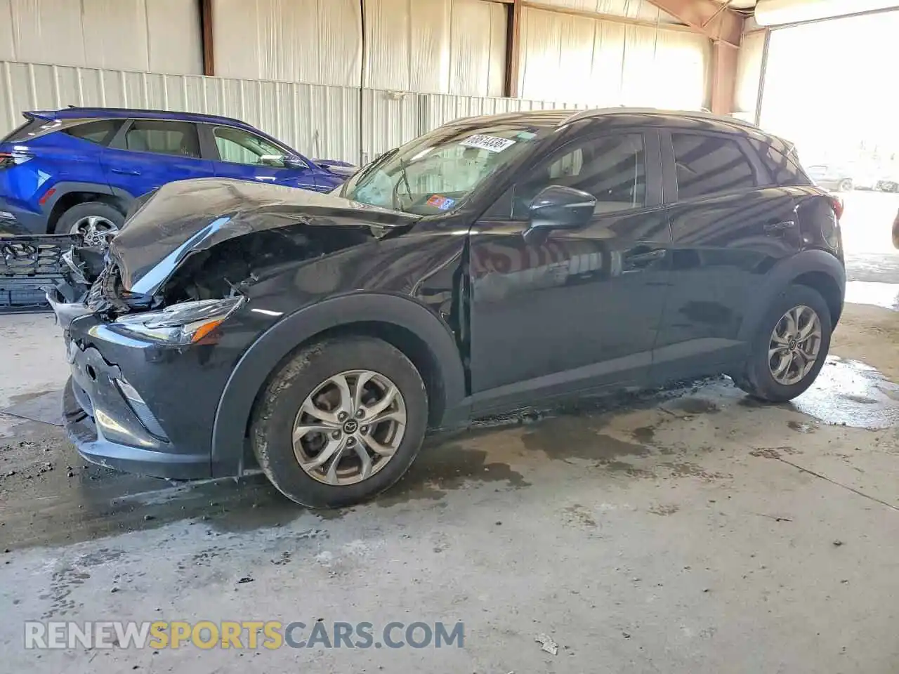 1 Photograph of a damaged car JM1DKDB72M1516437 MAZDA CX-3 2021