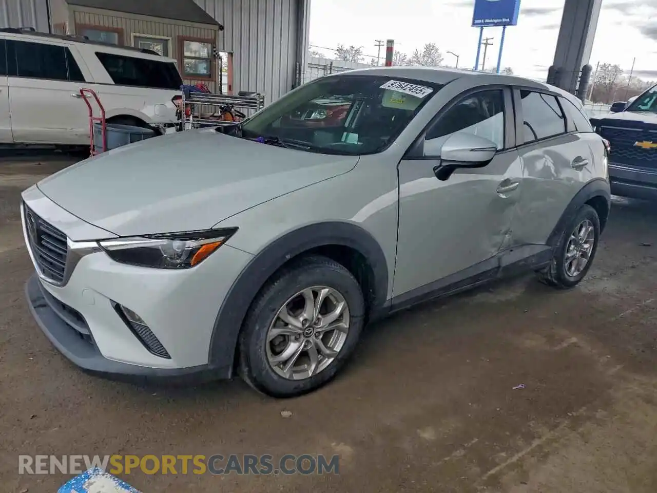 1 Photograph of a damaged car JM1DKDB73M1509061 MAZDA CX-3 2021