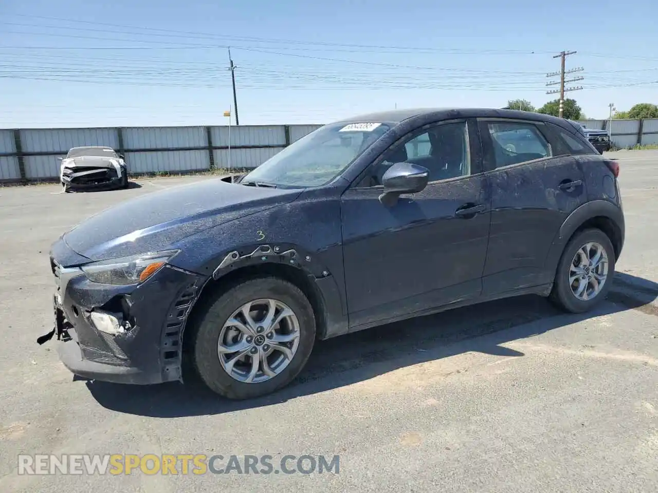 1 Photograph of a damaged car JM1DKDB74M1504354 MAZDA CX-3 2021