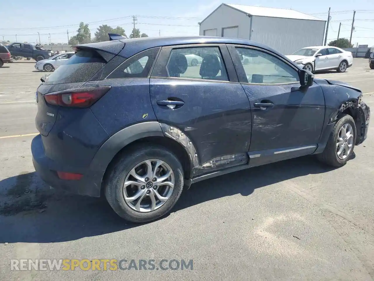 3 Photograph of a damaged car JM1DKDB74M1504354 MAZDA CX-3 2021