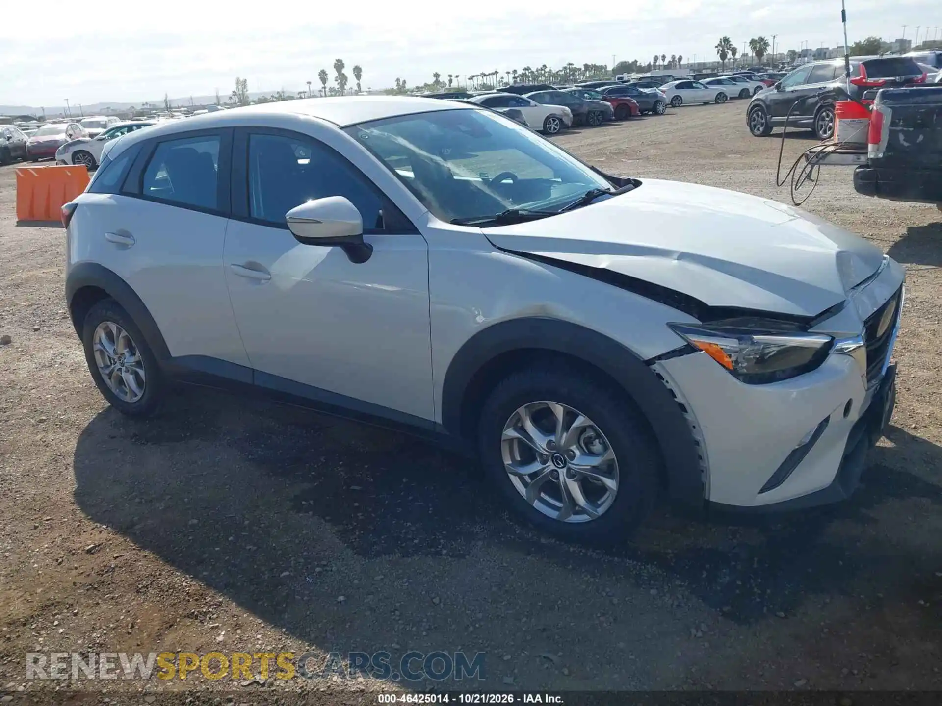1 Фотография поврежденного автомобиля JM1DKDB75M1506971 MAZDA CX-3 2021